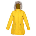 Sunset - Front - Regatta Womens-Ladies Sabinka Faux Fur Trim Parka