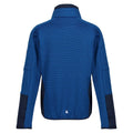 Skydiver Admiral Blue - Back - Regatta Childrens-Kids Highton III Full Zip Fleece Jacket