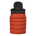 Red Ochre-Black - Back - Regatta Mens Nevado Heavyweight Sleeveless Body Warmer