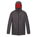 Ash-Danger Red - Front - Regatta Mens Yewbank II Parka