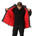 Ash-Danger Red - Lifestyle - Regatta Mens Yewbank II Parka