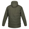 Dark Khaki - Back - Regatta Mens Yewbank II Parka