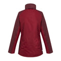 Rumba Red-Burgundy - Back - Regatta Womens-Ladies Calderdale Winter Waterproof Jacket