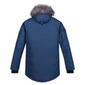 Dark Denim - Back - Regatta Mens Aziel Waterproof Parka