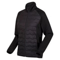 Black - Side - Regatta Womens-Ladies Clumber III Hybrid Jacket