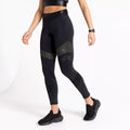 Black - Pack Shot - Dare 2B Womens-Ladies Born To Shine Recycled Lightweight Leggings