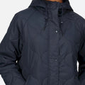 Navy - Lifestyle - Regatta Womens-Ladies Jovie Quilted Insulated Parka