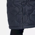 Navy - Pack Shot - Regatta Womens-Ladies Jovie Quilted Insulated Parka