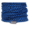 Skydiver Blue - Back - Regatta Childrens-Kids Checkerboard Neck Warmer