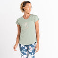Lilypad Green - Lifestyle - Dare 2B Womens-Ladies Finite Graphic Print T-Shirt