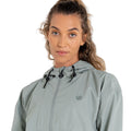 Lilypad Green - Pack Shot - Dare 2B Womens-Ladies Fleur East Swift Lightweight Waterproof Jacket