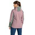 Dusty Rose - Back - Dare 2B Womens-Ladies Traversing Waterproof Jacket