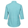 Bristol Blue - Back - Regatta Womens-Ladies Nimis V Blossom 3-4 Sleeve Blouse