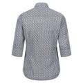 Seal Grey - Back - Regatta Womens-Ladies Nimis V Blossom 3-4 Sleeve Blouse