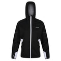 Black - Front - Regatta Womens-Ladies Tarvos V Lightweight Soft Shell Jacket