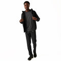 Ash-Black - Lifestyle - Regatta Mens Molaris Full Zip Fleece Jacket