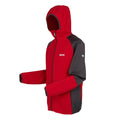 Danger Red-Ash - Side - Regatta Mens Molaris Full Zip Fleece Jacket