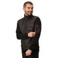 Black - Lifestyle - Regatta Mens Colliston Baffled Fleece Jacket