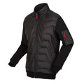 Black - Side - Regatta Mens Colliston Baffled Fleece Jacket