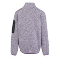 Lilac Frost-Sunset Purple - Back - Regatta Childrens-Kids Newhill Fleece Jacket