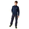 Navy - Lifestyle - Regatta Childrens-Kids Newhill Fleece Jacket