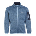 Coronet Blue-Navy - Front - Regatta Childrens-Kids Newhill Fleece Jacket