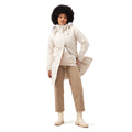 Light Vanilla - Side - Regatta Womens-Ladies Samaria Waterproof Jacket