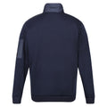 Navy - Back - Regatta Mens Colliston Baffled Fleece Jacket