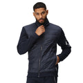 Navy - Lifestyle - Regatta Mens Colliston Baffled Fleece Jacket