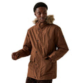 Dark Brown - Side - Regatta Mens Salinger IV Waterproof Jacket