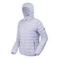 Lilac Frost - Side - Regatta Womens-Ladies Marizion Hooded Padded Jacket