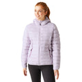 Lilac Frost - Lifestyle - Regatta Womens-Ladies Marizion Hooded Padded Jacket