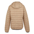 Warm Taupe - Back - Regatta Womens-Ladies Marizion Hooded Padded Jacket