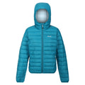 Gulfstream-Sea Haze - Front - Regatta Womens-Ladies Marizion Hooded Padded Jacket