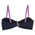 Navy-Radiant Orchid - Back - Regatta Womens-Ladies Aceana III Contrast Bikini Top