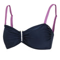 Navy-Radiant Orchid - Side - Regatta Womens-Ladies Aceana III Contrast Bikini Top