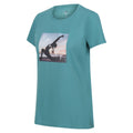 Bristol Blue - Side - Regatta Womens-Ladies Fingal VII Uplift Yoga Pose T-Shirt