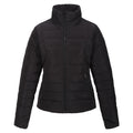 Black - Front - Regatta Womens-Ladies Keava III Baffled Padded Jacket