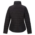 Black - Back - Regatta Womens-Ladies Keava III Baffled Padded Jacket