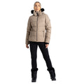 Clay - Close up - Dare 2B Womens-Ladies Glamourize IV Ski Jacket