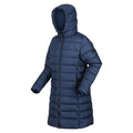 Admiral Blue - Side - Regatta Womens-Ladies Andia Baffled Padded Jacket