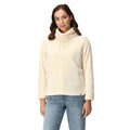 Light Vanilla - Side - Regatta Womens-Ladies Bardou Fluffy Jumper