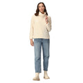 Light Vanilla - Pack Shot - Regatta Womens-Ladies Bardou Fluffy Jumper