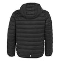 Black - Back - Regatta Childrens-Kids Marizion Hooded Padded Jacket