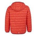 Red Sky-Mineral Red - Back - Regatta Childrens-Kids Marizion Hooded Padded Jacket