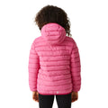 Flamingo Pink-Satsuma - Pack Shot - Regatta Childrens-Kids Marizion Hooded Padded Jacket