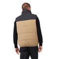 Gold Sand-Black - Lifestyle - Regatta Mens Hawfinch Baffled Gilet