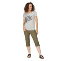 Paloma Grey - Pack Shot - Regatta Womens-Ladies Filandra VII Star Marl T-Shirt