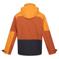 Burnt Copper-Orange Pepper - Back - Regatta Mens Hewitts IX Soft Shell Jacket