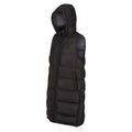 Black - Side - Regatta Womens-Ladies Ganella Long Length Gilet